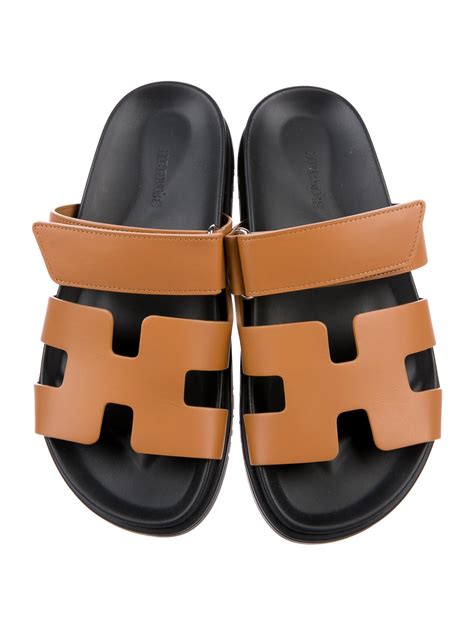 hermes double strap sandals